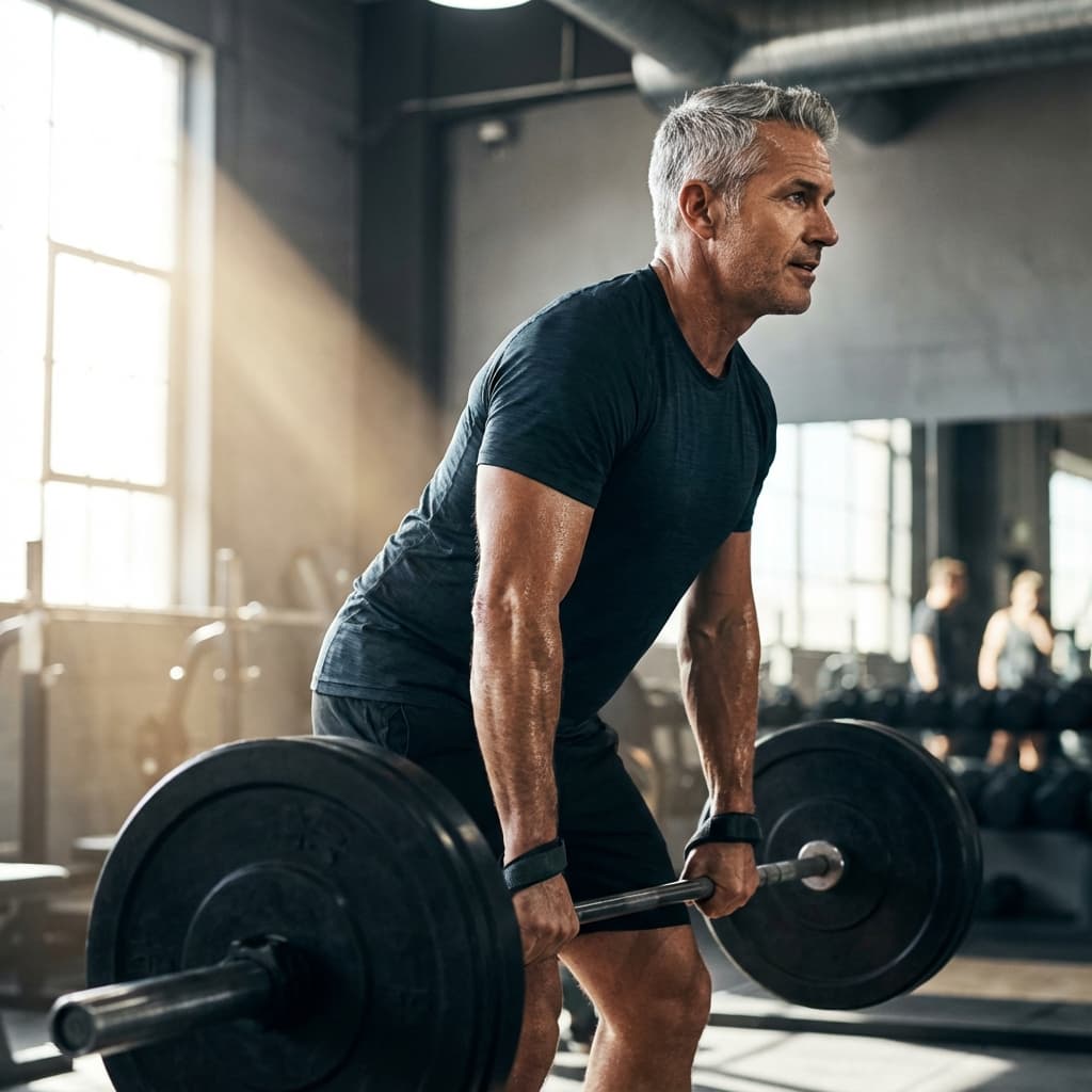 Entrenamiento de fuerza hombres 40 años: Guía para ganar músculo sin lesionarte